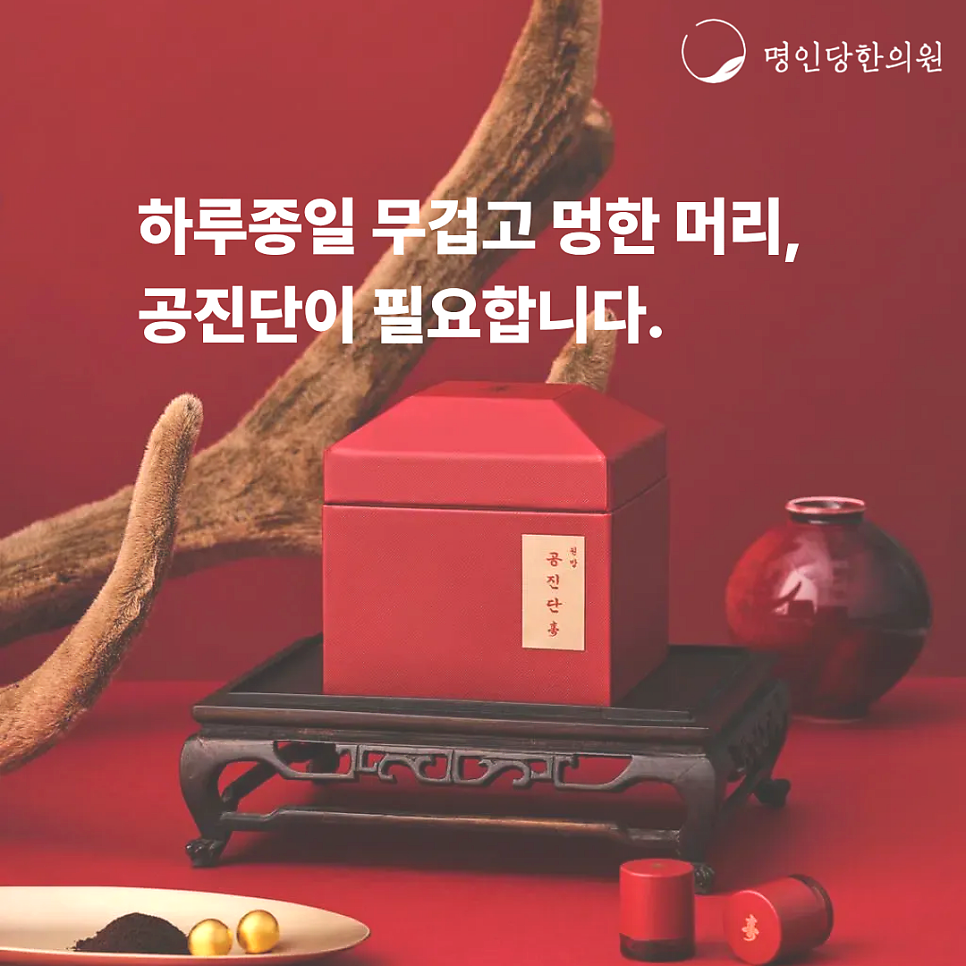 창원 공진단. 하루 종일 멍한 머리, 단순 피로가 아닙니다