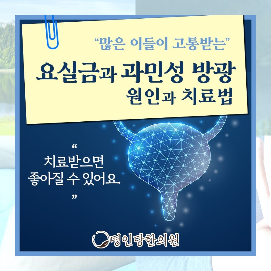 당황스러운 창원시청 상남동 요실금, 한약치료 한의원 일요일진료
